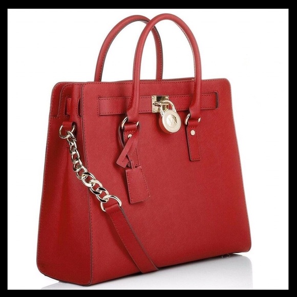 Michael Kors Hamilton Large NS Saffiano Tote Chile - Picture 9 of 11